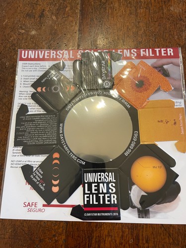 New daystar universal solar - new,
